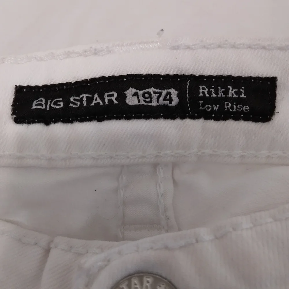 Discontinued Big Star Jeans Rikki Low Rise Size 33 Capri